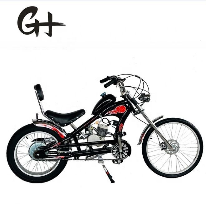 80cc Kit de gaz à deux temps Motocycle Chopper Vélo Max. Vitesse 40km/h pour les coureurs adultes