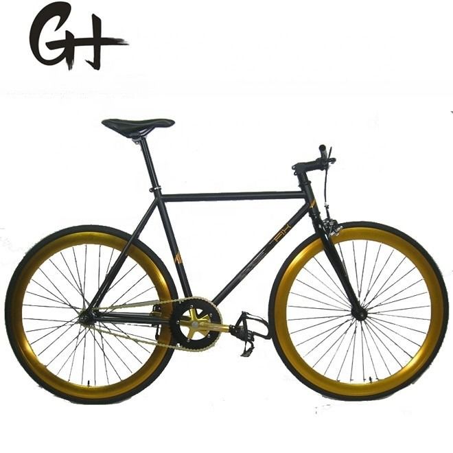 Matériau de la fourchette acier 700C Hi-Ten Frame OEM CE Single Speed Flip-Flop Hub vélo à engrenages fixes