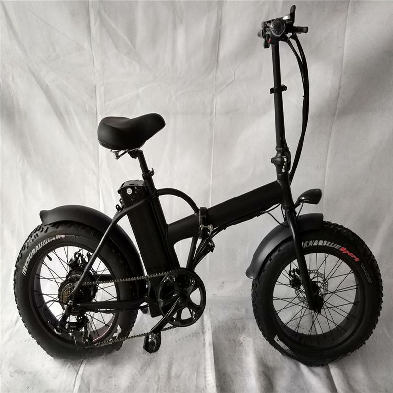16.7 Ah Capacité de la batterie 48V500W12AH 20 &quot;x4.0 pneu de graisse pliable vélo électrique vélo