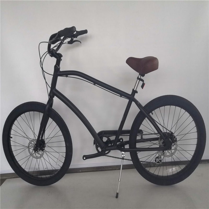 Matériau de jante en alliage d'aluminium 26 pouces vélo de croisière de plage pour hommes adultes sur le marché populaire des États-Unis