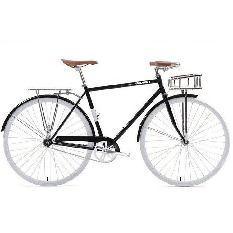 Le frein à pinceau 700C OEM Couleur Logo CE Plateau avant Classique Sturmey Archer Intérieur 3S Vintage Hommes City Bike