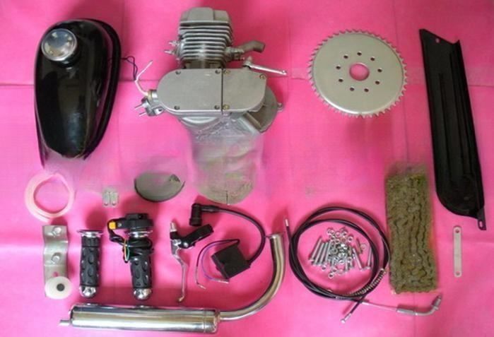 Kit de moteur à essence 50cc/60cc/80cc Deux temps/Quatre temps Tout moteur à couleur Pantone