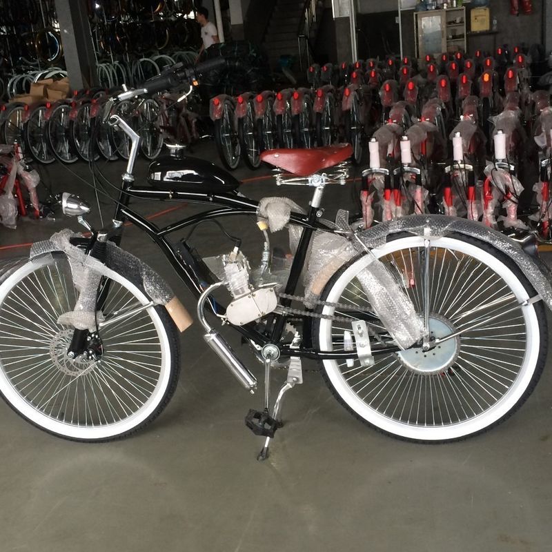 Moteur de vélo à essence de 26 pouces avec cylindrée de 50 cc