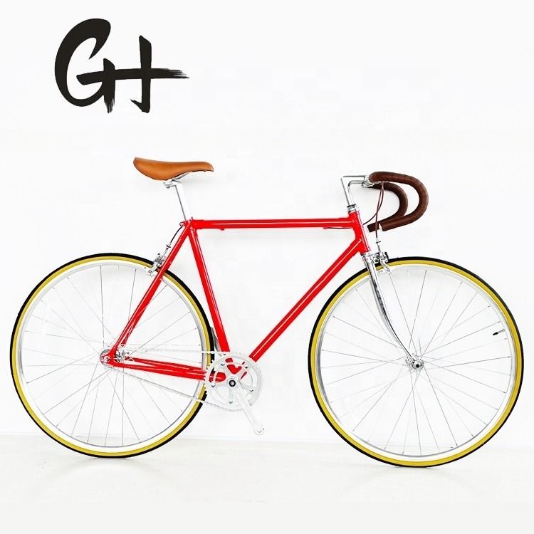 Bicicle à cadre en acier Cr-Mo avec cadre classique et conception légère de 11 kg
