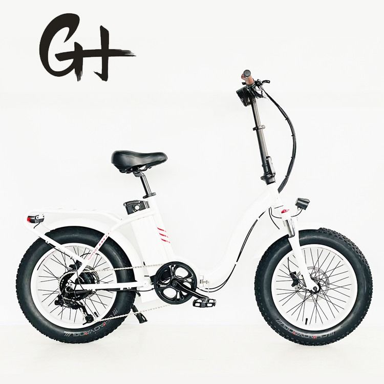 Vélosité élevée 48V 1000W pneu gros 4.0 pneu de neige vélo pliant électrique avec Shimano 7 vitesses