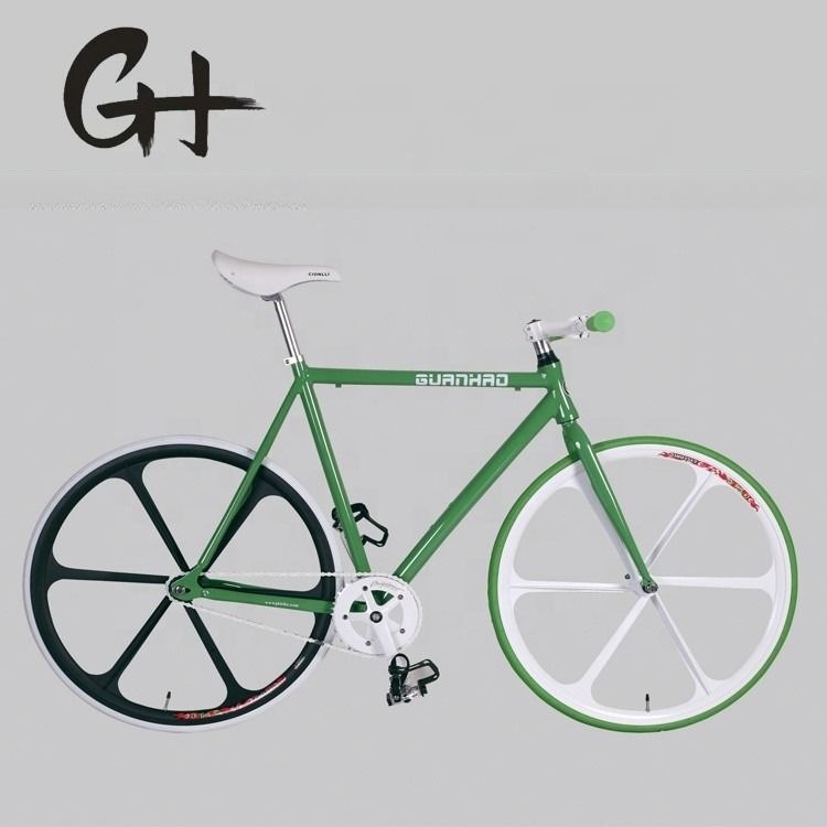 700C Teny Mag 5 roues à rayons vélo fixe vélo à engrenages fixes pour hommes capacité de charge 150 kg fin