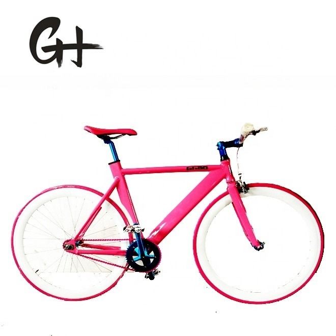 Taïwan Aluminium CE Tracking à vitesse unique Fixed Gear Fixie Bike 58CM pour le marché américain