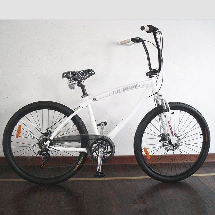 Peinture couleur OEM 26 pouces 3.0 pneu cadre en aluminium Beach Cruiser Vélo 7 vitesses Shimano