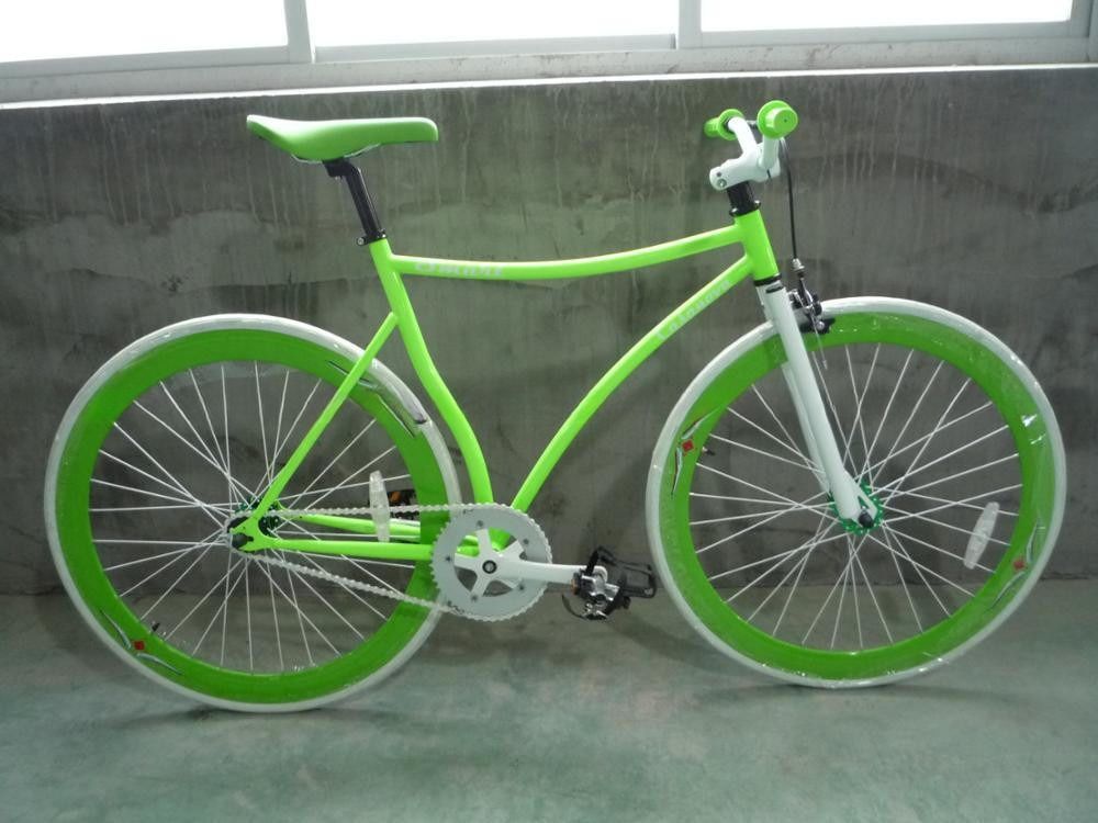 Affordable RED MIX BULE Colorant vélo à engrenages fixes vélo fixe avec tige d'acier 10 kg