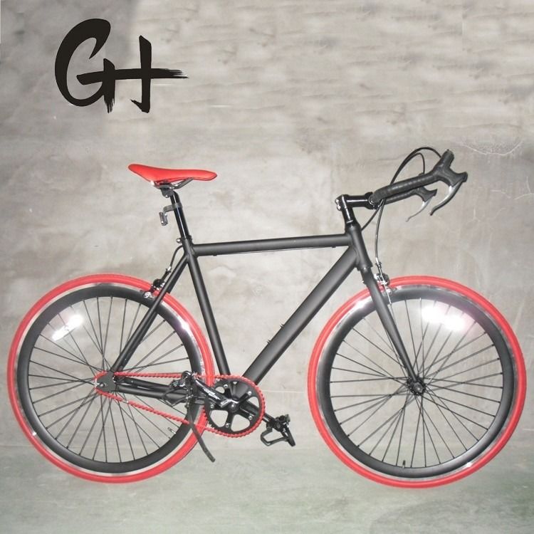700C Full Matte Black OEM Cadre en aluminium Vélo de route à grande vitesse Poids brut 13 kg