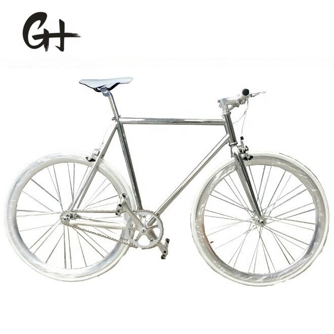 Ensemble de roulement scellé B.B et cadre en acier haute traction 700C vélo à engrenage fixe pour engrenage fixe