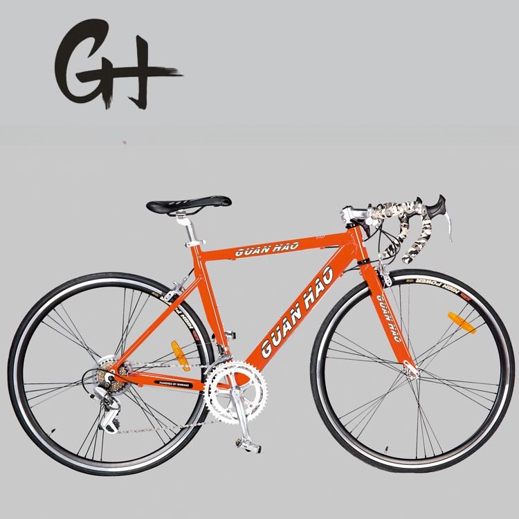 Stem sans fil 700c CE Shimano 21S Cadre en aluminium Taiwan Pièces de vélo routier pour hommes