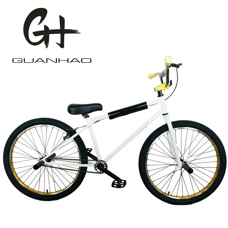 Logo personnalisé 26 pouces BMX vélo avec cadre en acier Hi-Ten et 25T petit enchaînement