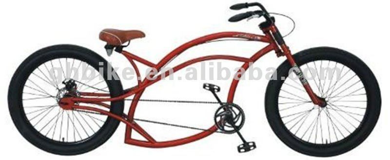 Alloy Stem 24 &quot;CE certifié Chopper Beach Cruiser vélo pour une conduite confortable