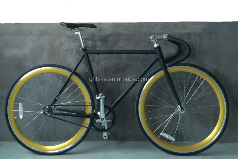 Pedale en alliage 2016 High End Style 700C pour hommes à courte vitesse à ceinture unique Drive Road Bike/Fixie Bike dans n'importe quelle couleur