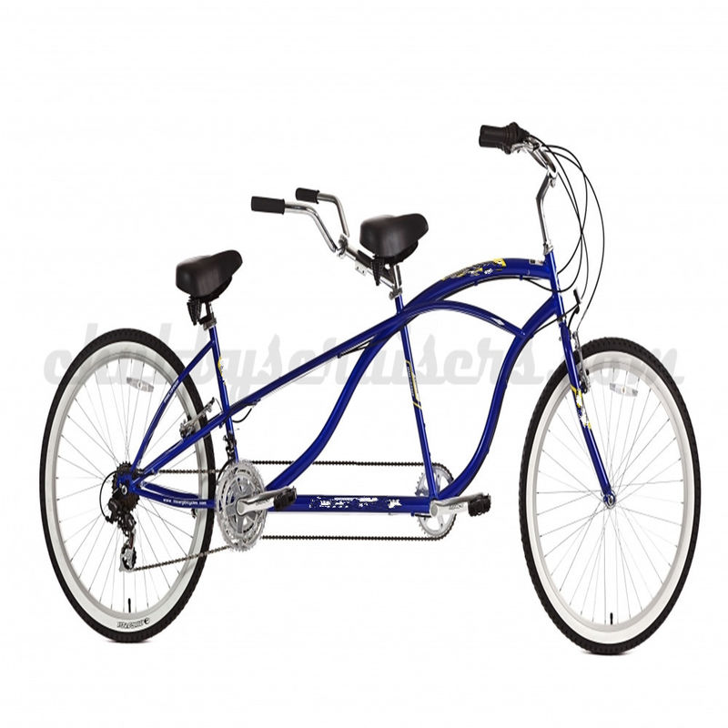 OEM 26 pouces adultes vélo de plage en tandem avec 1,8 m de longueur et 300 kg de capacité de charge