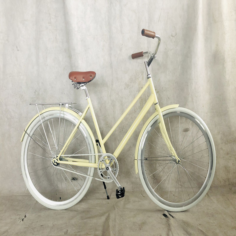 Vélo à grande vitesse Classique City Cruiser Vélo Femmes Passer à travers Lady Bikes 1,8m Longue