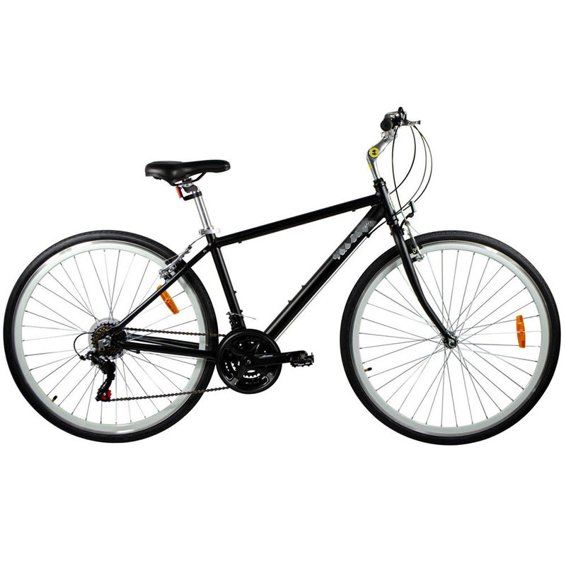 Cadre en alliage d'aluminium 700C 7 roues classique City Cruiser Cycle Unisexe Homme Vélo pour Hommes Vélo hybride 13kg
