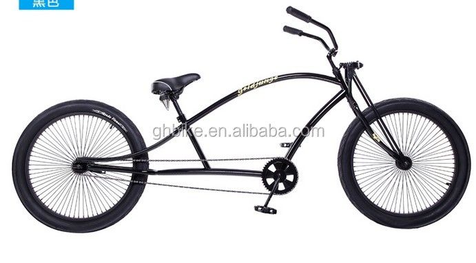 Tournevis en alliage d'aluminium Tournevis à ressort Croisière de plage Long Beach Bike Vélo Chopper Bike
