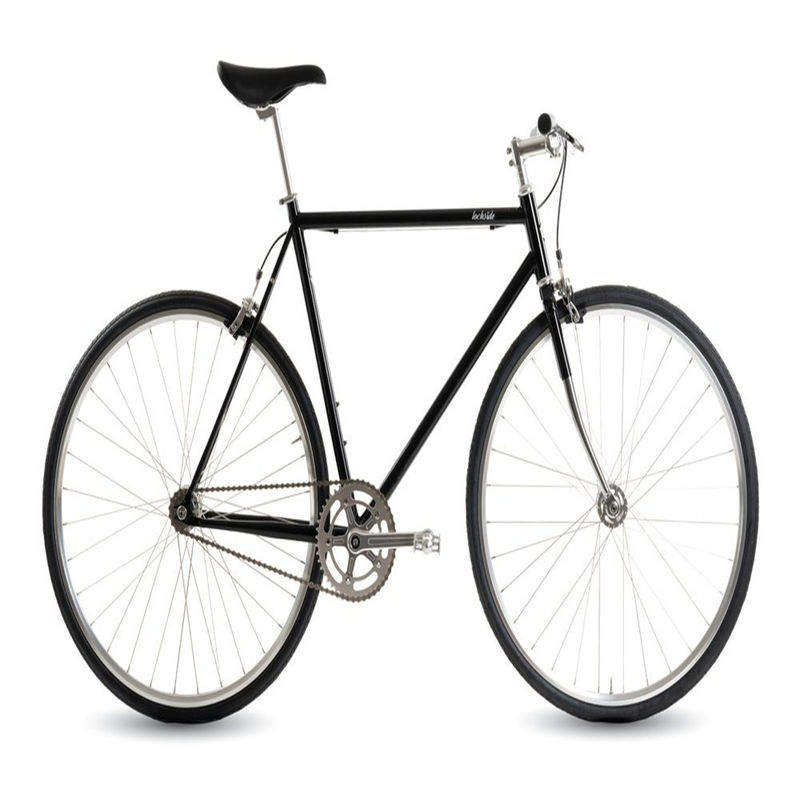 4130 Chromoly Single Speed Retro Mens Passez par la ville de la moto de croisière avec 700C taille de roue