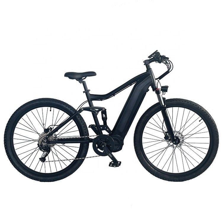 27.5 &quot; 1000W batterie au lithium vélo de montagne électrique avec 9 vitesses et suspension complète