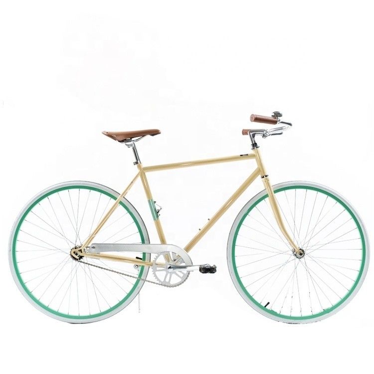Cadre dur de 1,8 m de longueur CE frein à roues de montagne à vitesse unique vélo de ville hybride pour hommes adultes