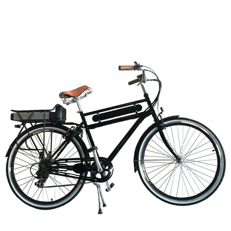 36V 10Ah 250W 700C Cadre en acier UL2849 Cargo électrique lourd homme néerlandais adulte City Ebike