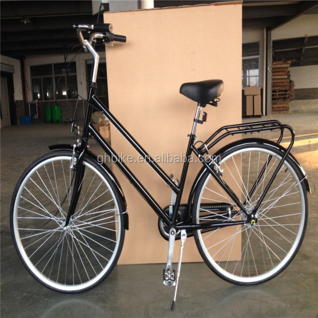17 kg Noir Couleur 3 roues Vélo de ville pour femmes Vélo de ville Vélo de ville Femmes Vélos Noir Couleur