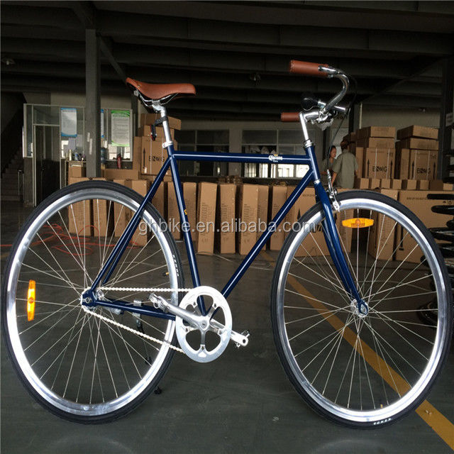 Vintage City Cruiser Vélo 700C pour hommes adultes Vélo hybride rétro Cromo avec fourchette Cro-mo