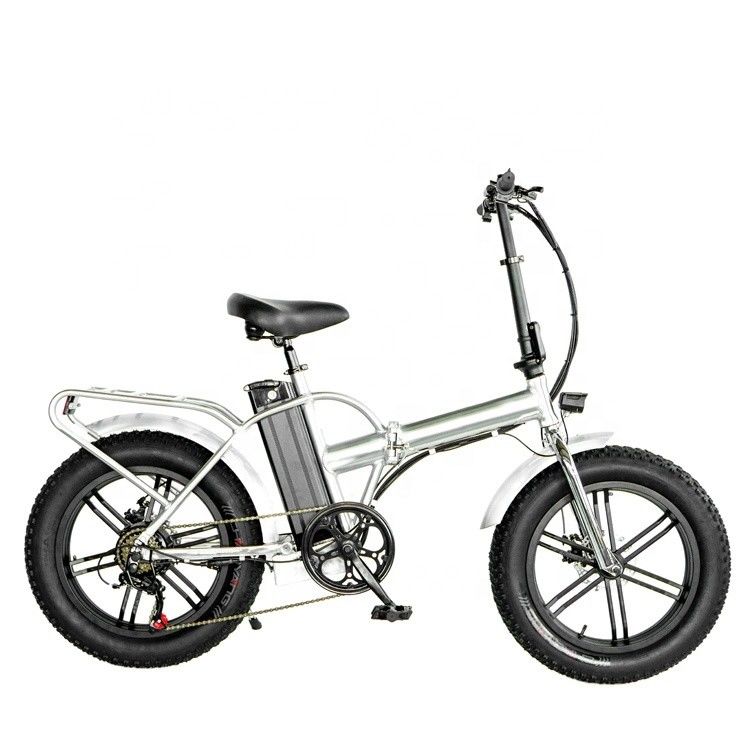 48V 13AH 750W vélo pliant électrique avec cadre pliable de 20 pouces et ensemble de roues en alliage de magnésium
