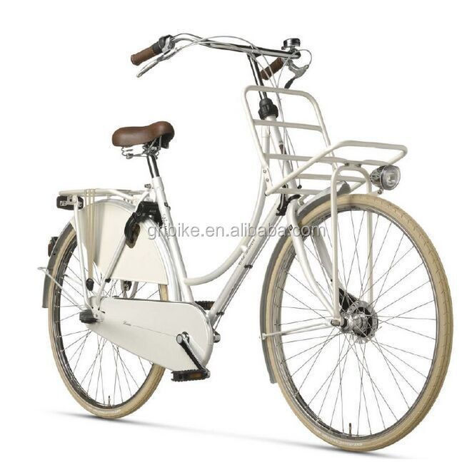 28 pouces City Bike OMA Vélo populaire néerlandais Vélo avec cadre en acier et matériel de fourchette