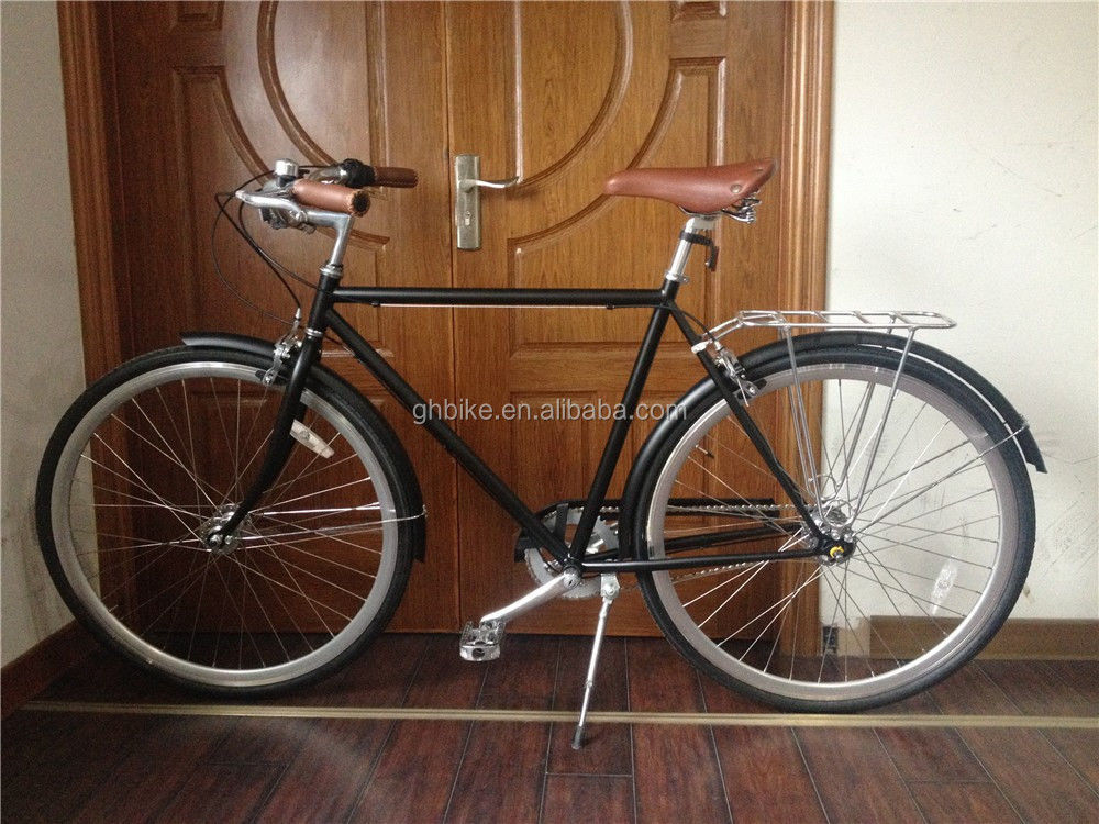 700C pédale homme vélo urbain rétro vintage engrenage interne 3 vitesses fourchette en aluminium chaîne KMC