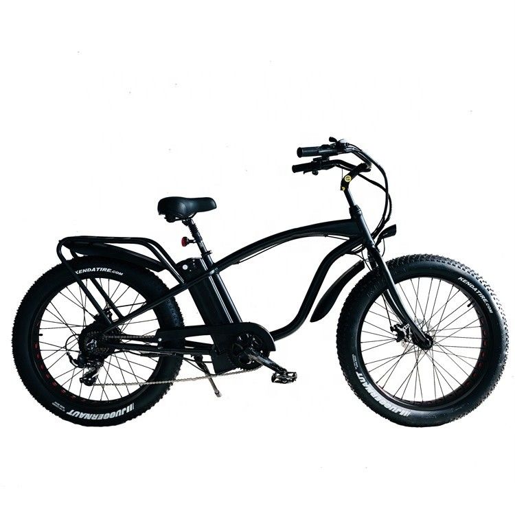 26 &quot; 1000W Bafang moteur arrière pneu gras électrique cargo Beach Cruiser vélo avec 48V 21AH batterie au lithium