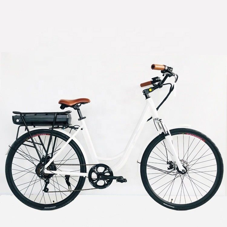 26&quot;*1.95 Kenda pneu 28&quot; 36V350W 28KM/H 14AH batterie au lithium OEM/ODM EN15194 Femmes vélo électrique de ville