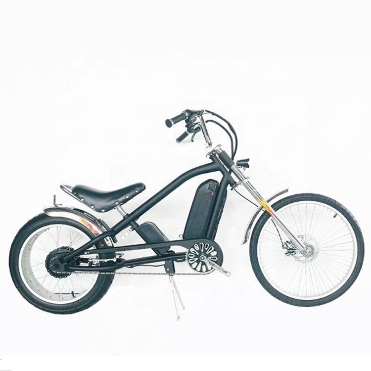 24&quot;-20&quot; 48V500W 40KM/H Chopper électrique pour adultes à vitesse unique avec pédale ordinaire