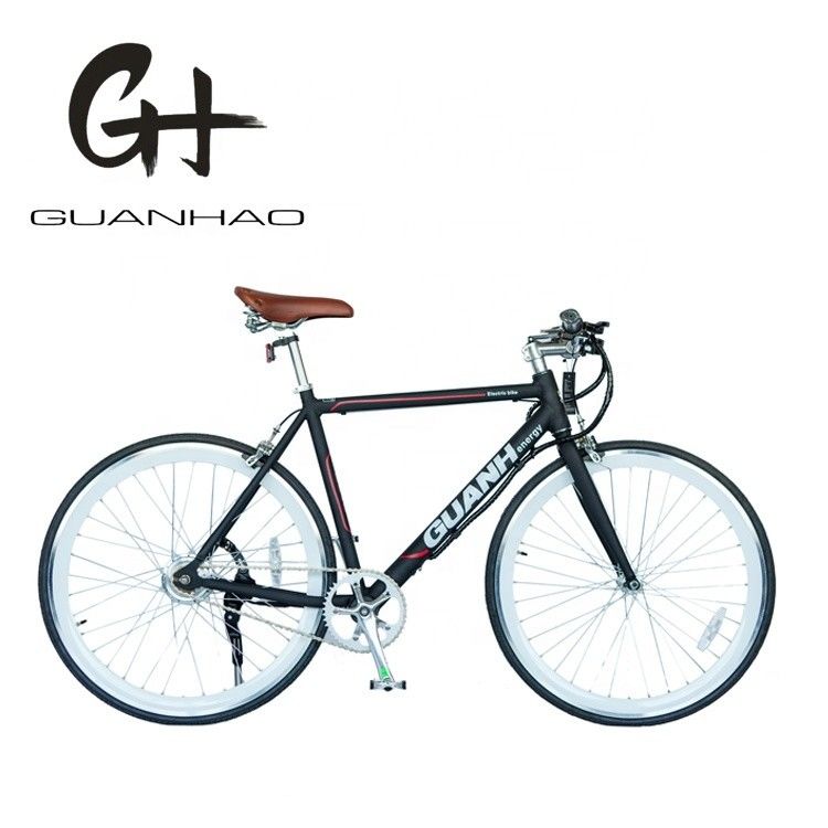 Vélo électrique en aluminium 700C CE EN15194 Certifié 36V 350W Moteur 10,8AH Batterie au lithium cachée