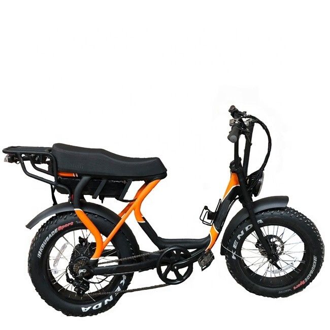 20&quot;*4.0 Vélo de montagne électrique 48V1000W 17AH Lithium Grand pneu Velocité de vélo de neige 50KM/H
