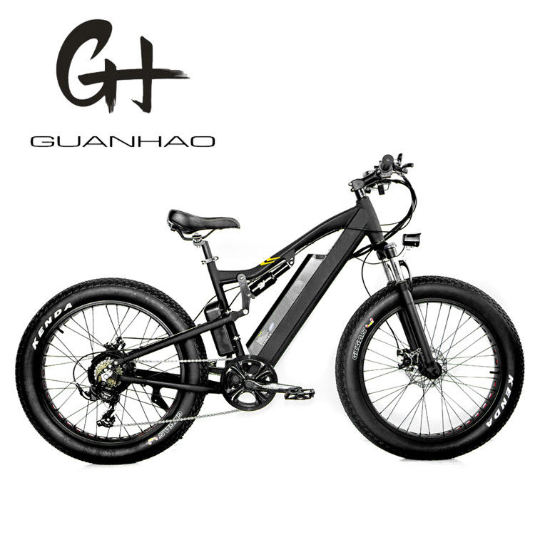 24*4.0&quot; moteur à moyeu arrière vélo de neige électrique 48V100W21AH Lithium pour le plaisir de montagne