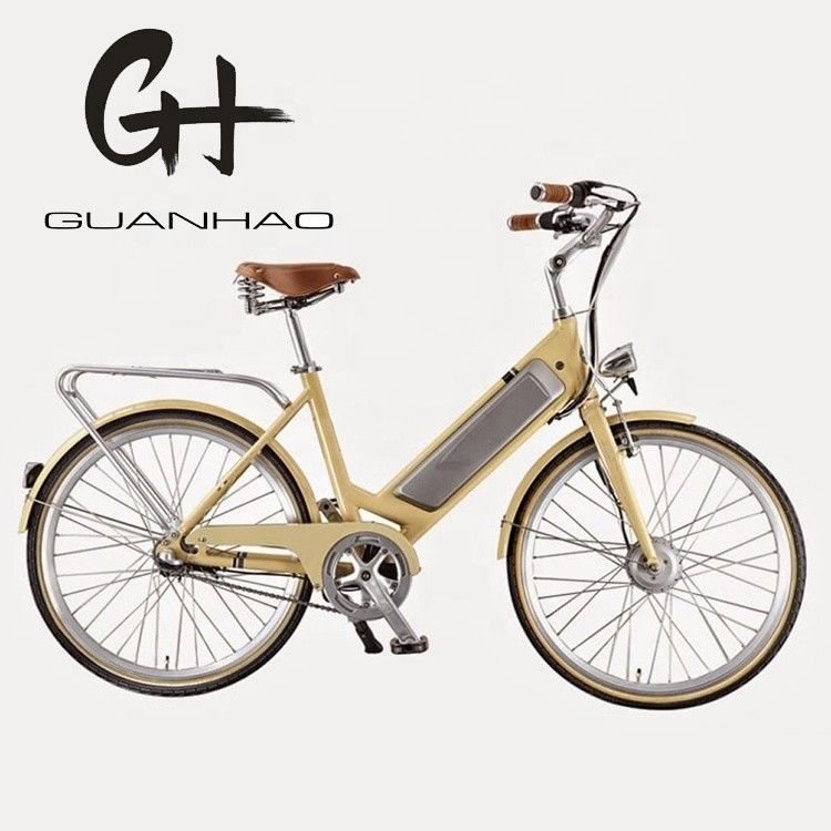 CE EN15194 certifié en aluminium Step Thru 26 &quot;Smart Sensor vélo électrique de ville pour femmes