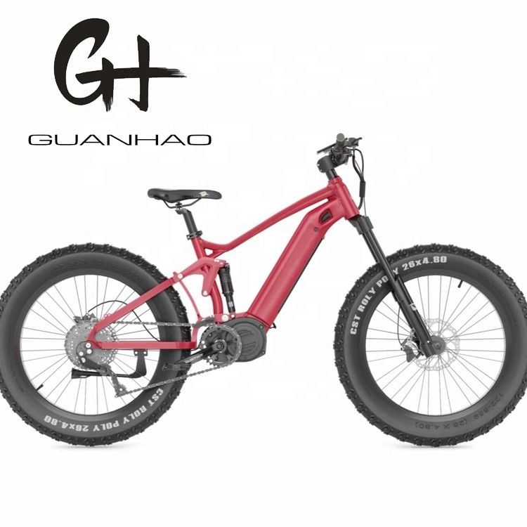 Batterie à tube vers le bas 26 pouces Bafang M620 Moteur moyen 48V 750W 10.5AH CE 45KM/H EBIKE à pneus gras