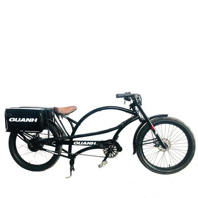 40AH batterie Longue portée vélo électrique chopper avec alimentation 48V et batterie double