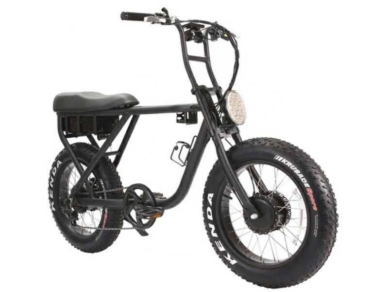 Stylé 20 &quot; 48V 500W roue arrière sans brosse moteur 4.0 pneu gras électrique City Chopper vélo