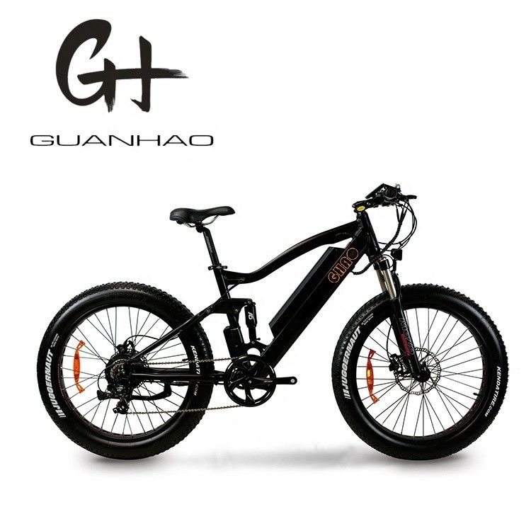 750W Bafang Motor Vélo de montagne électrique avec Shimanu 7 vitesses et pneus C 3.0