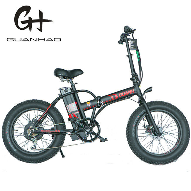 10.5 AH Capacité de la batterie 500W pneu pliant de graisse pliable vélo électrique E vélo vélo
