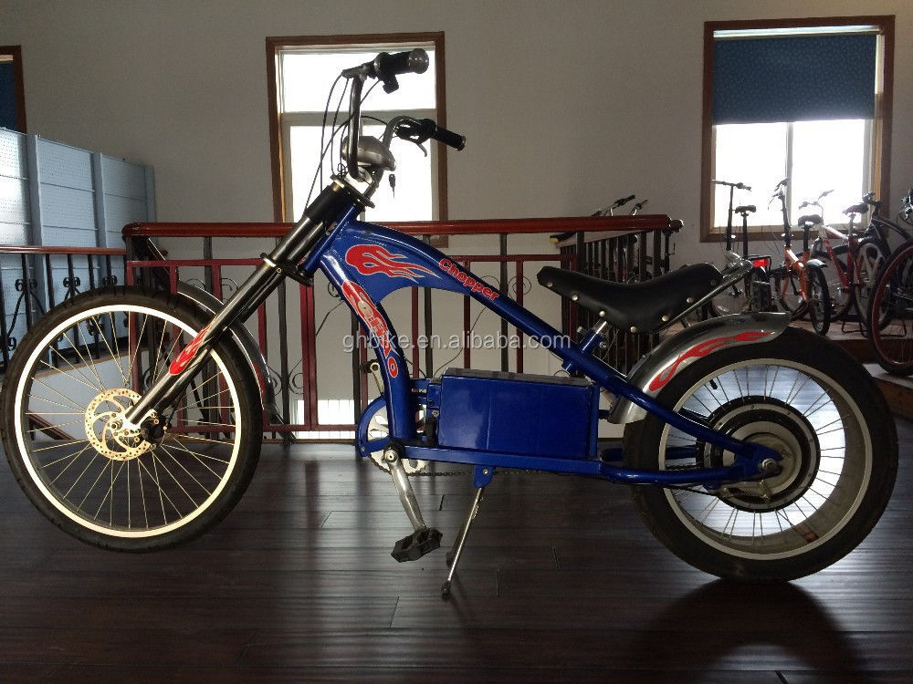 Vélo électrique adult Chopper Vélo avec pédale en plastique et moteur sans balai au mieux