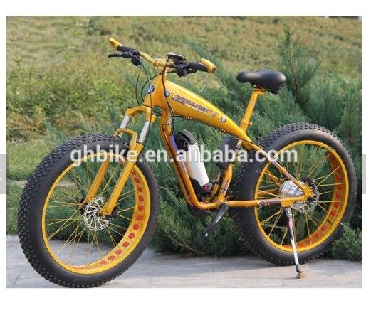 48V Voltage 1000W pneu chinois de neige de graisse Chopper E-Bike Parfait pour les activités de plein air